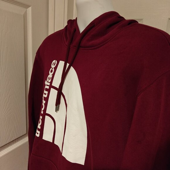 The North Face Men's Half Dome Pullover Hoodie Maroon Men's Size XL Sweater - Picture 8 of 16